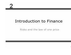 2-Risks and the law of one price.pdf