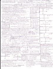 Math 150- Math cheat sheet, exam 1