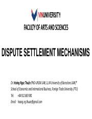 Section 11 - Dispute Settlement.pdf