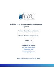 Finanzas Empresariales Actividad 2.docx