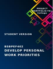 BSBPEF402 Project Portfolio.docx