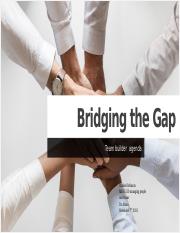 Bridging the Gap.pptx
