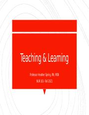 Teaching & Learning- Student.pptx