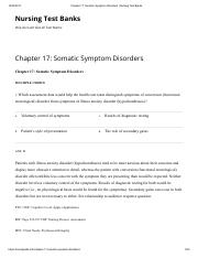 Chapter 17_ Somatic Symptom Disorders _ Nursing Test Banks.pdf