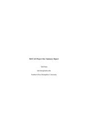 MAT 243 Project One Summary Report.docx