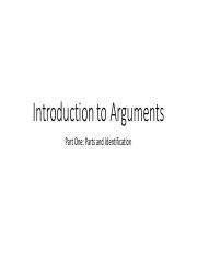 PHIL 2003 Lecture - Introduction to Arguments I.pdf