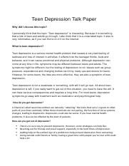 Teen Depression Talk Paper.docx
