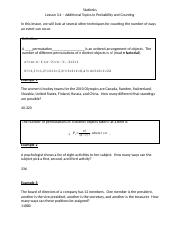 MA-Statistics-U3-Lesson 3.4 Notes Outline.docx
