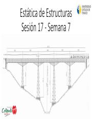 Semana 7 Sesion 17 Estática de Estructuras.pdf