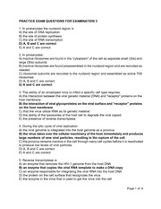 Practice Test 3 Answers