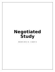 Negotiated Study.docx