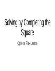 Completing the Square.pptx