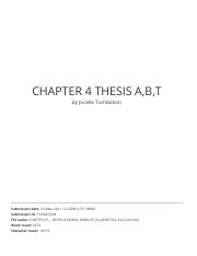 chapter 4 thesis