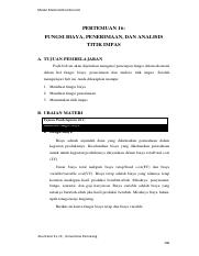 PERTEMUAN KE-16_FUNGSI BIAYA, PENERIMAAN DAN ANALISIS TITIK IMPAS.pdf