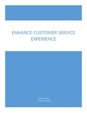 Enhance Customer Service Experience (Assignment).docx