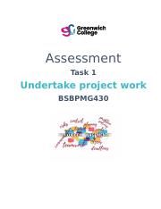 BSBPMG430 - Assessment Task 1 V1.2.docx