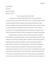 Classic Argumentative Essay-Mental Health.pdf