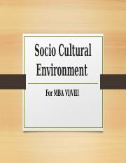 SocioCultural environment.pptx