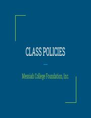 Messiah College Class Policies.pdf