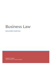 Business  Law 2700.docx