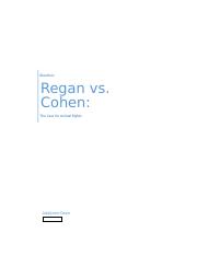 Regan vs. Cohen