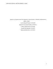 Analysis on Organizational development of AIBA.pdf