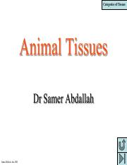 Animal Tissues - Dr Samer.pdf