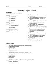 CHEM Chapter 5 Test.docx