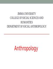 how does anthropology differ from other social sciences