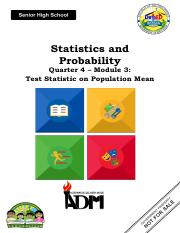 Statistics _ Probability_Q4_Mod3_Test Statistic on Population Mean.pdf