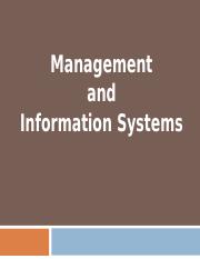 Lecture Three Management and Information Systems.ppt