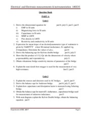 EEE-III-ELECTRICAL AND ELECTRONICMEASUREMENTS AND INSTRUME [10EE35]-QUESTION PAPER