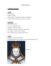 Lesson 7 - The Elizabethan Era.odt