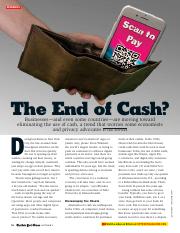 The End of Cash? Upfront.pdf
