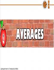 Averages_1.ppt