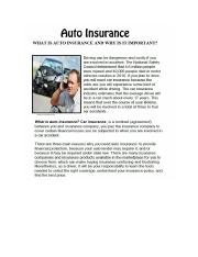 auto insurance worksheet.docx