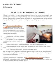 kitchen hazards.docx