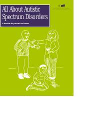 All About Autistic Spectrum Disorders