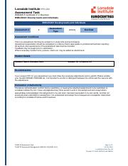BSBLED401 Assessment 2 - Activity (1) Dandara Reis.pdf