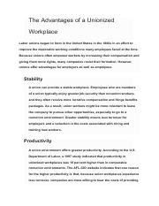 The Advantages of a Unionized Workplace.pdf