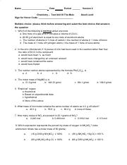  Mole Concept Exam Unit 3 SAS 2021 -Version 2.pdf