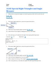10.02 Right Triangles and Measures.docx