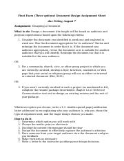 ENG2311 ummer20assignment sheet exam-1.docx