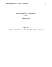 Module 4 Written Assignment - Finance Companies versus Commercial Banks_042819 (1).docx