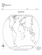 Advanced LAP I Map Continents .doc