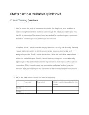 Copy of Unit 9 Critical Thinking.pdf