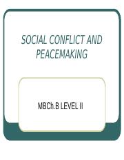SOCIAL CONFLICT AND PEACEMAKING.ppt