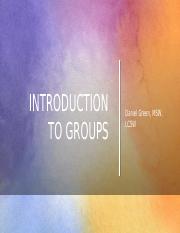 Module 2- Introduction to Groups.pptx