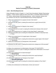Word Building Exercise Unit 1 Worksheet-3