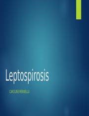 Leptospirosis Presentation.pptx